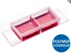 80286-120, µ-Slide 2 Well ibiTreat, Bulk Pack 120: #1.5 polymer coverslip, tissue culture-treated, sterilized, 8 per tray, 15 trays