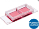 80296,  µ-Slide 2 Well Ph+ ibiTreat: #1.5 polymer coverslip, tissue culture treated, sterilized,  15 Pcs/box