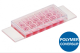 81816-90, µ-Slide 18 Well ibiTreat, Bulk Pack 90: #1.5 polymer coverslip, tissue culture-treated, sterilized, individually packed