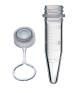 E1415-2232, 1.5 ml Graduated Conical Tube, Natural Tethered Screw Cap (Sterile),  250 pcs