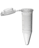 E1450-5000, Centrifuge tube, 5ml, flip cap, conical, natural, 200 pcs