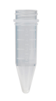 E1450-5040, Centrifuge tube, 5ml, screw tube only, conical, natural, 200 pcs