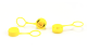 E1480-206, Tethered Cap for Screw Cap Microtubes, yellow,  500 pcs