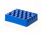 E2325-5011, Rack 5.0ml tubes, blue, 5 pcs