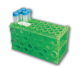 E2346-1041, Combi-max 92 Tube Rack, Neon Blue, 1 pcs
