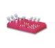 96 Place Satellite Rack with Lid,  Neon Pink,  1 pcs/pk