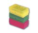 50 Place StarStore Box Stackable w. acetate grid,  Yellow,  5 pcs/pk