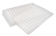 E2896-1801, Sealing mat for 1.2ml/2.2ml deepwell plates w/ square wells, Natural, 5 pcs/pk